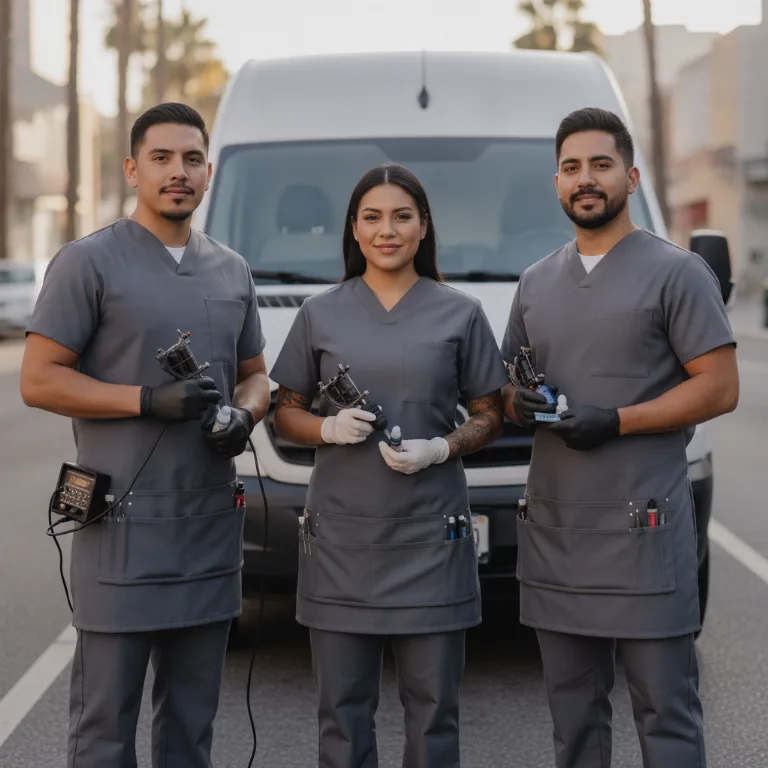 Tatuador equipe em Manacapuru